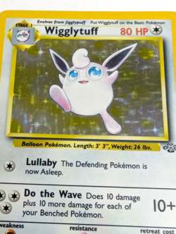 1999 Pokemon TCG Wigglytuff Holo Jungle Set 16/64 Unlimited Rare NM - Image 5