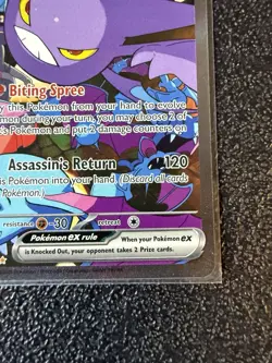 Pokemon TCG Team Rockets Crobat EX Destined Rivals #234/182 Sir NM Ultra Rare - Image 5