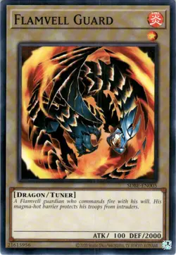 2020 Yu-Gi-Oh TCG Dragon/Tuner SDBE-EN005 Flamvell Guard UNplayed #21615956 - Image 1