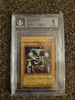 2002 YU-GI-OH! SUMMONED SKULL BPT-002 LIMITED EDITION BGS 6 EXCELLENT - Image 1