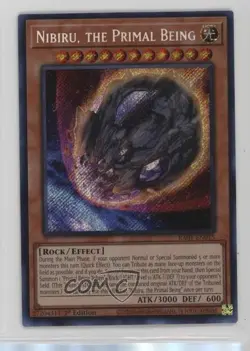Nibiru The Primal Being 1st Ed. Secret Rares YuGiOh Rarity Collection - Image 1