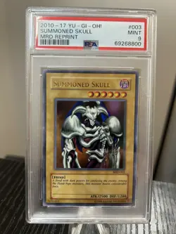 PSA 9 SUMMONED SKULL MRD-003 ENGLISH REPRINT YU GI OH 2010-17! - Image 1