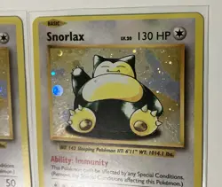 SNORLAX HOLO XY179 Black Star Promo NM Lot Of 2 Pokemon cards - Image 2