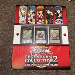 Yu-Gi-Oh! Legendary Collection 2 The Duel Academy Binder + Card Lot! - Image 1