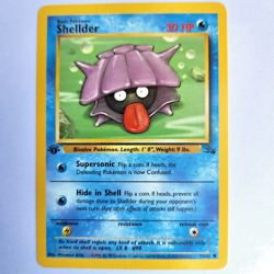 Shellder 54/62 Pokemon TCG 1st Edition Fossil NM Vintage 1999 Card - Image 2