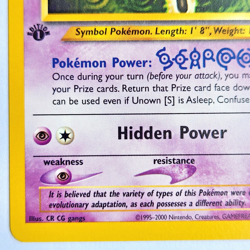 Unown [S] 87/105 Pokemon TCG 1st Edition Neo Destiny NM Vintage 2002 Card - Image 5