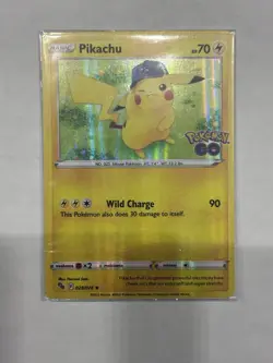 Pikachu - 028/078 - Pokemon Go SEALED Sword & Shield Holo Rare Card NM - Image 1