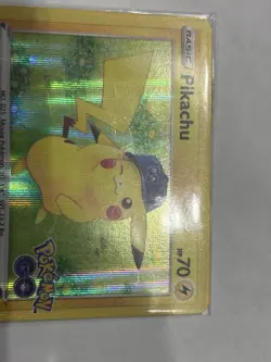 Pikachu - 028/078 - Pokemon Go SEALED Sword & Shield Holo Rare Card NM - Image 3