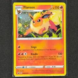 Flareon - SWSH041 - Cosmos Holo - Black Star Promo - Pokemon Card - LP - Image 1