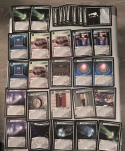 38 Card Lot Star Trek CCG 1E Doorways Only Rare Sets Holodeck Borg TOS TNG Cards - Image 3