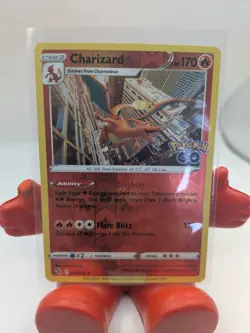 Pokemon Go Charizard Reverse Holo Rare TCG Card 010/078 - Image 1