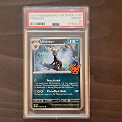 PSA 10 Umbreon 2024 Trick or Trade Halloween Pokemon Card #130 Gem Mint - Image 3