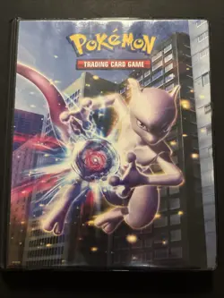 Pokemon TCG: 80 Card Binder Collection Lot: 2012 Mewtwo Binder- EX Era/vintage - Image 1