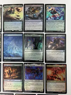 MTG: Marvel's Spiderman , Mythic, Rare, Land | Mixed 23 Card All Foil Lot - Image 3