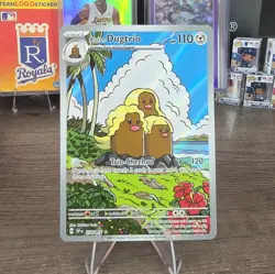 Alolan Dugtrio 208/191 Surging Sparks Illustration Rare Holo Art Pokemon Card - Image 1
