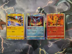 Real US seller - S-Chinese exclusive 3 card set Zapdos, Moltres, Articuno - Image 1
