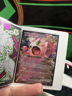 Pokemon Binder 30 Card Full Arts Ex's, Illustration Rares Lot - Image 3