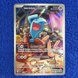 Pokemon Team Rocket's Wobbuffet SV: Scarlet & Violet Promo Cards 203 Promo NM - Image 1