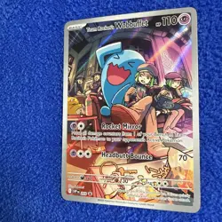 Pokemon Team Rocket's Wobbuffet SV: Scarlet & Violet Promo Cards 203 Promo NM - Image 3