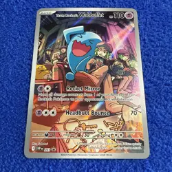 Pokemon Team Rocket's Wobbuffet SV: Scarlet & Violet Promo Cards 203 Promo NM - Image 4