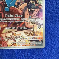 Pokemon Team Rocket's Wobbuffet SV: Scarlet & Violet Promo Cards 203 Promo NM - Image 5