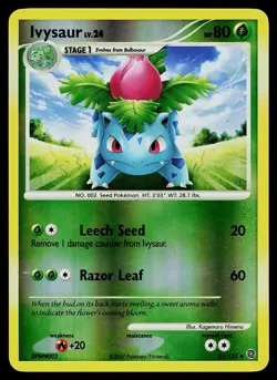 Pokemon Card - Ivysaur Secret Wonders 51/132 Reverse Holo - Image 1