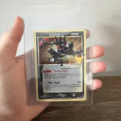 Greninja Gold Star SWSH144 Sword & Shield Promo Card Holo Near Mint Condition - Image 1