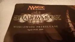 Magic:The Gathering Shadowmoor pre-release Playmat , 24" X 13.5" 2008 Prerelease - Image 2