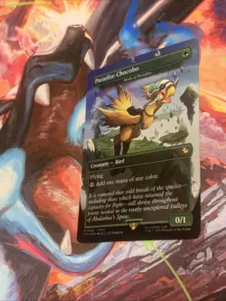 Paradise Chocobo - Birds of Paradise (Borderless) Commander: Final Fantasy Foil - Image 2
