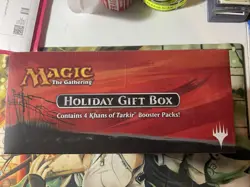 MTG KHANS OF TARKIR HOLIDAY GIFT BOX FACTORY. SEALD New ,,, - Image 3