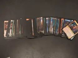 MTG Final Fantasy - Lot of 650+ Uncommons Commons Lands Tokens with Pokemon Tin - Image 2