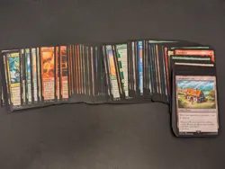 MTG Final Fantasy - Lot of 650+ Uncommons Commons Lands Tokens with Pokemon Tin - Image 4