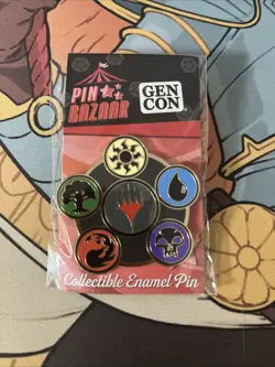 1x Magic The Gathering Lapel Pin Gen Con Exclusive - Image 1