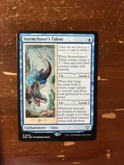 Stormchaser's Talent Bloomburrow Regular - Image 1