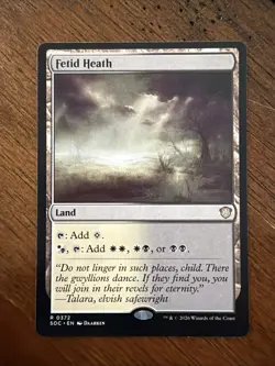 Fetid Heath Commander: Secrets of Strixhaven Regular - Image 1