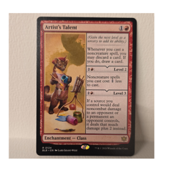 Magic: The Gathering Bloomburrow Artist's Talent Rare 0124 Non-Holo. NM - Image 1