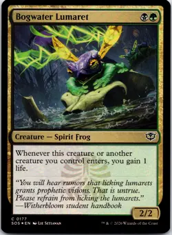 Bogwater Lumaret 177 Common Secrets of Strixhaven Magic: The Gathering Foil NM - Image 1