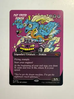 The Speed Demon (Borderless) 339 MTG Aetherdrift - Image 1