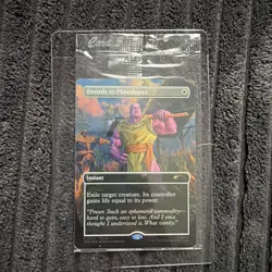 Magic The Gathering Swords To Plowshares Foil PSA Promo *SEALED* FREE SHIPPING - Image 1