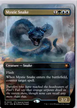 Mystic Snake (Borderless) Special Guests Regular NM 0035 - Image 1