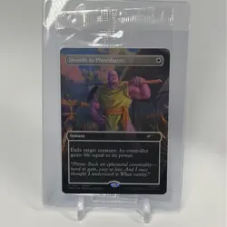 Magic the Gathering PSA Magazine Promo Swords to Plowshares Thanos - Image 1