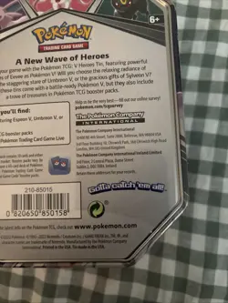 Pokemon TCG V Heroes Tin - Espeon V - Factory Sealed - Image 5