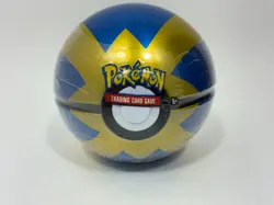 Pokemon Trading Card TCG D21 2020 Quick Ball Sealed Pokeball Tin - Image 1