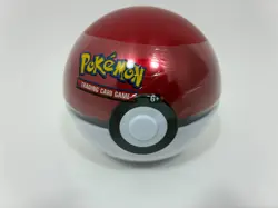 Pokemon Trading Card TCG D21 2020 Red White Ball Sealed Pokeball Tin - Image 1