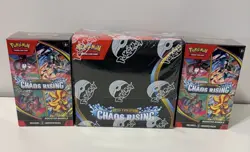 Pokemon TCG Chaos Rising Booster Box & 2 Chaos Rising Booster Bundles - Sealed. - Image 1