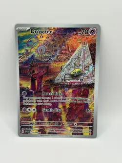 2023 Pokemon TCG Drowzee 210/198 SV01 Scarlet & Violet Illustration Rare Holo - Image 1