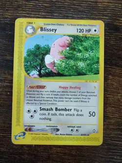 Pokemon Blissey 6/147 Non Holo Aquapolis Rare MP - Image 1