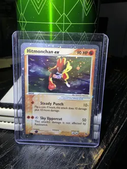 Pokemon Hitmonchan ex Ruby Sapphire Holo Ultra Rare 98/109 90 HP English - Image 1