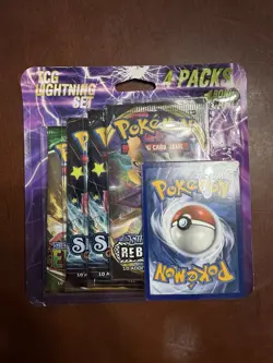 Pokemon TCG Lightning Set. 1-Evolving Skies,2-Shining Fates,1-Rebel Clash - Image 1