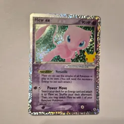 Pokemon TCG Mew EX 88/92 Celebrations Classic Collection Holo - Image 1